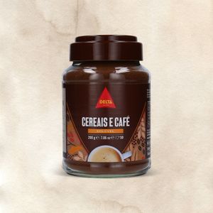 Solúvel Cereais e Café Delta Cafés  emb. 200 g