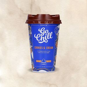 Ready to Drink Go Chill Cookies and Cream copo 230 ml