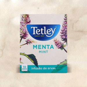Infusão Tetley Menta Emb. 10 Saquetas