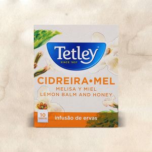 Infusão Tetley Cidreira e Mel emb. 10 saquetas