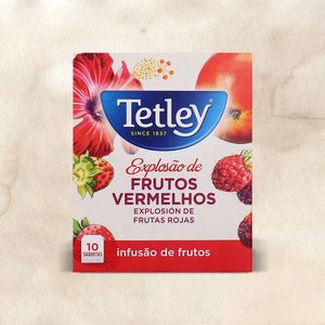 Infusão Tetley Frutos Vermelhos emb. 10 saquetas