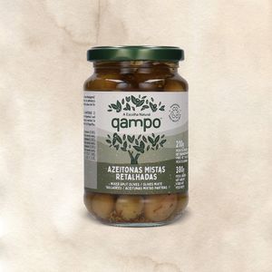 Azeitona Qampo Retalhada frasco 210 g