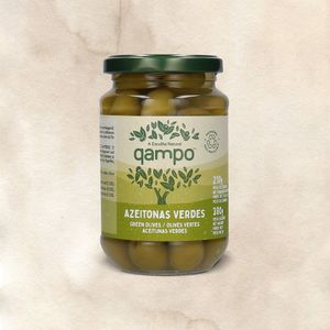 Azeitona Qampo Verde frasco 210 g