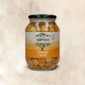 Tremoço Qampo Extra (13/15) frasco 540 g