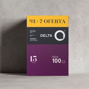Cápsulas de Café Delta Q MythiQ emb. 100 cápsulas