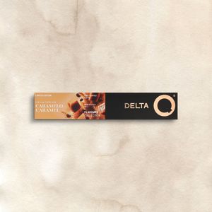 Cápsulas de Café Delta Q Caramelo emb. 10 cápsulas