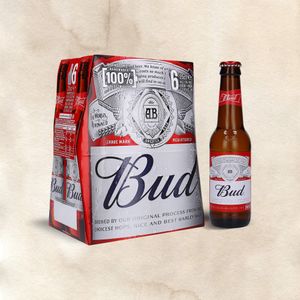 Cerveja Bud Pack 6 x 250 ml