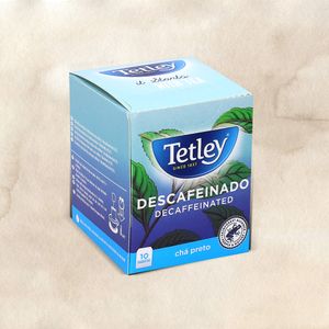 Chá Tetley Preto Descafeinado emb. 10 saquetas