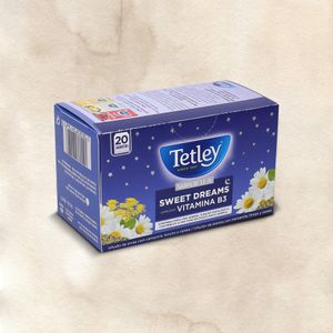 Infusão Tetley Super Tea Sweet Dreams emb. 20 saquetas