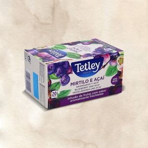 Infusão Tetley Superfruits Mirtilo Açaí emb. 20 saquetas