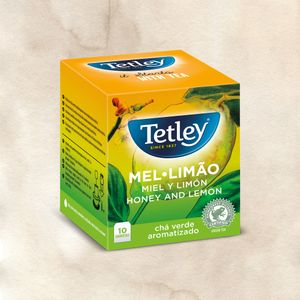Chá Tetley Verde Mel e Limão emb. 10 saquetas
