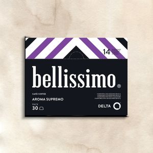 Cápsulas de Café Bellissimo Supremo emb. 30 cápsulas