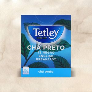 Chá Tetley Preto English Breakfast emb. 10 saquetas