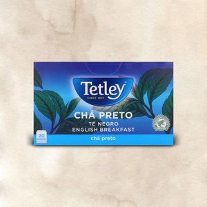 Chá Tetley Preto English Breakfast emb. 20 saquetas