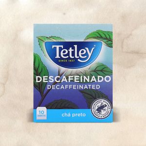 Chá Tetley Preto Descafeinado emb. 10 saquetas