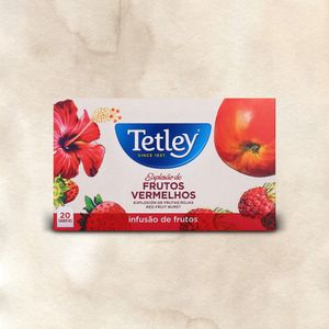 Infusão Tetley Frutos Vermelhos emb. 20 saquetas