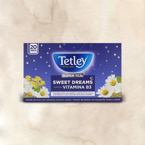 Infusão Tetley Super Tea Sweet Dreams emb. 20 saquetas