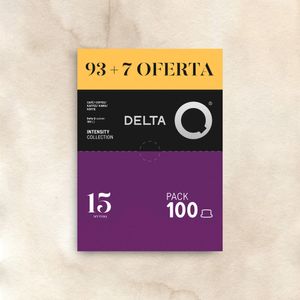 Cápsulas de Café Delta Q MythiQ emb. 100 cápsulas